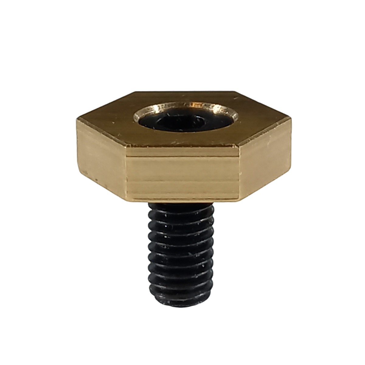 Excentrische spanklem M6 met zeskant plaat