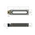 Modulair spanelement met excentrische spanklem M6 x M12 1001